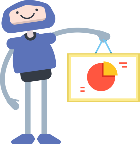 Robot Çizgi Film Karakteri Çizimi