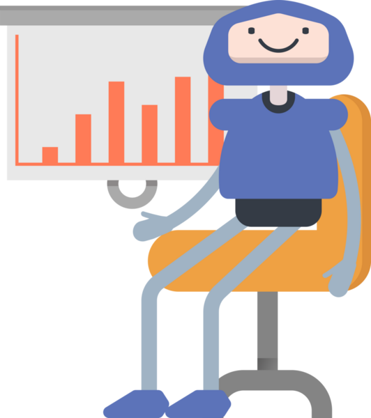 Robot Çizgi Film Karakteri Çizimi