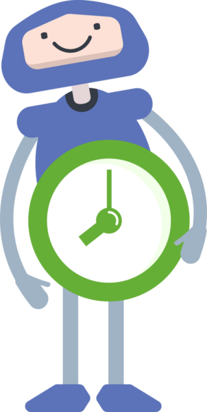 Robot Çizgi Film Karakteri Çizimi