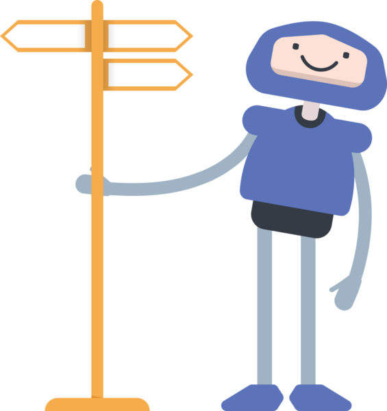 Robot Çizgi Film Karakteri Çizimi