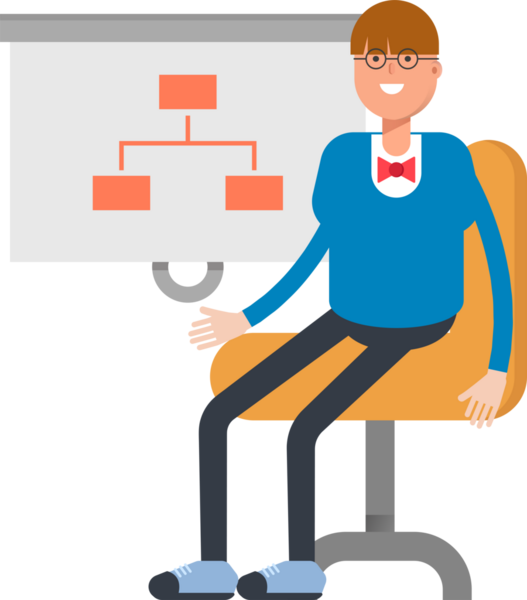 Bowtie Suit Karakterli Çocuk Organizasyon Çizelgesini Sunar