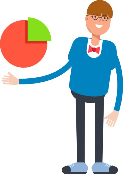 Bowtie Suit Karakterli Çocuk Turta Çizelgesi Tutuyor