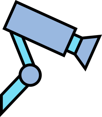 CCTV güvenlik kamerası simgesi