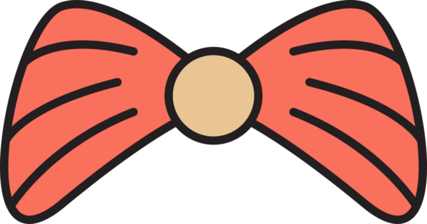 Pembe Dekoratif Papyon Çizimi