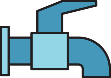 Boru Hattı ve Endüstriyel Valf Simgesi