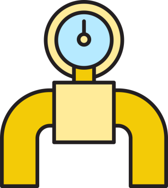 Boru Hattı ve Endüstriyel Valf Simgesi