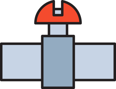 Boru Hattı ve Endüstriyel Valf Simgesi