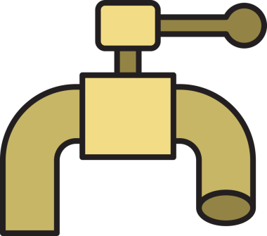 Boru Hattı ve Endüstriyel Valf Simgesi
