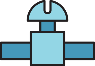 Boru Hattı ve Endüstriyel Valf Simgesi