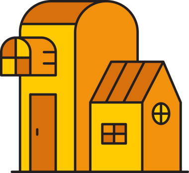 Ev Yapılandırma Simgesi İllüstrasyonu