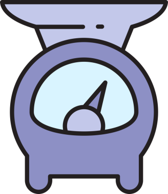 mutfak ölçek simge tasarlamak