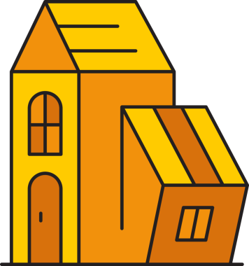 ev inşa simge tasarlamak