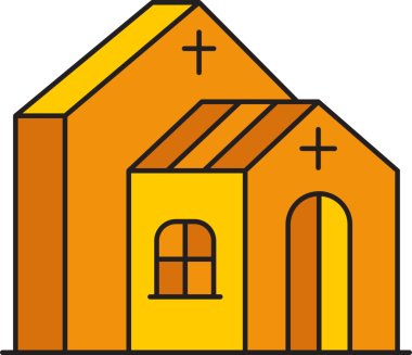 Kilise Binası Simge İllüstrasyonu