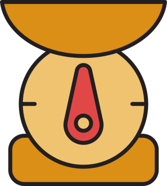 Mutfak Ağırlık Ölçekleme Simgesi