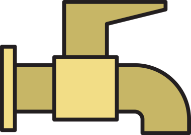 Valf ve Boru Hattı Simgesi