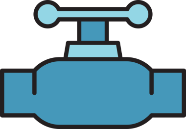 Valf ve Boru Hattı Simgesi