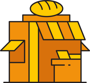 Pastane Dükkanı Simgesi Clipart