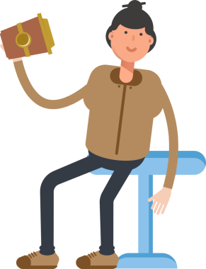 Çizgi Roman İnsanları Karakteri Çizim Klibi