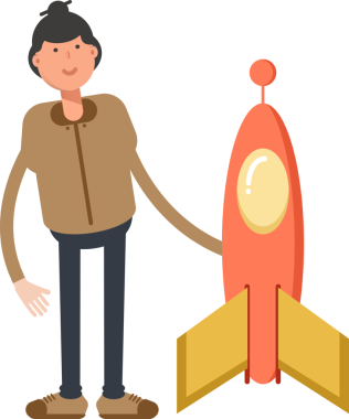 Çizgi Roman İnsanları Karakteri Çizim Klibi