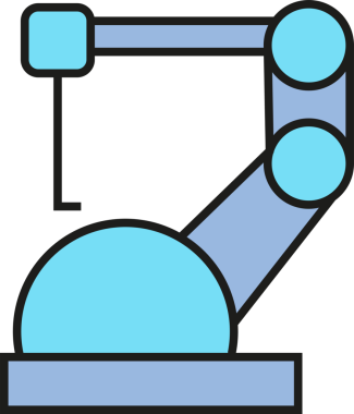 Endüstriyel Robot Kol Simgesi