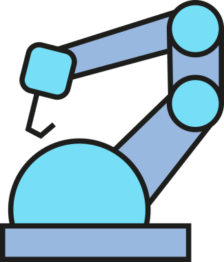 Endüstriyel Robot Kol Simgesi
