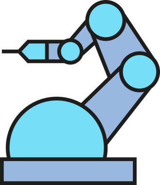 Endüstriyel Robot Kol Simgesi
