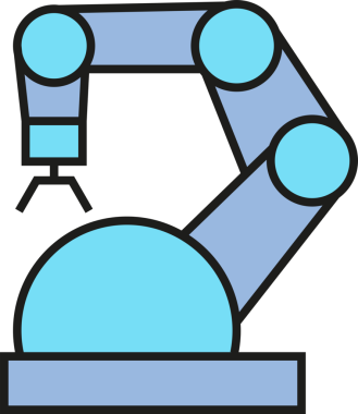 Endüstriyel Robot Kol Simgesi