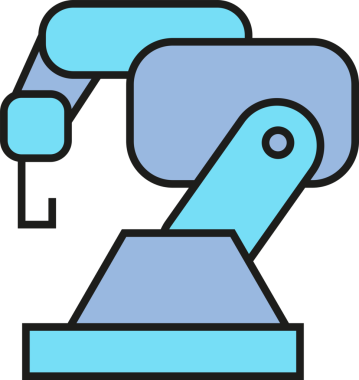 Endüstriyel Robot Kol Simgesi