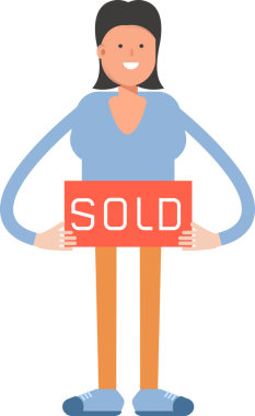 Çizgi Kadın Karakter Çizimi