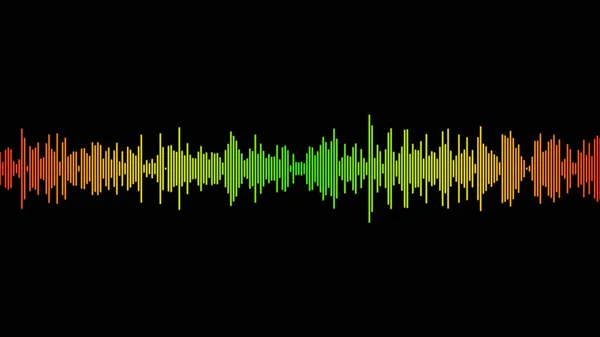 Abstract Sound Waves Speaker Voice Waveform Audio BGM Image