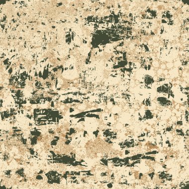 Metal üzerindeki soyut, pürüzsüz pas dokusu. Gerçekçi vektör arkaplanı. Duvar kağıdı, ambalaj kağıdı, kumaş, döşeme, seramik fayans için uygun