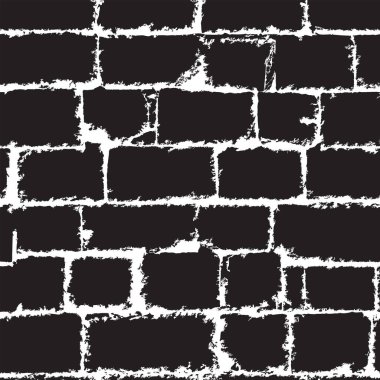 Siyah beyaz tuğladan duvar ve taş kaplı, kusursuz bir şekil ya da arka plan. Savaş ve toplama kampları teması, cenaze hizmetleri. Mezar taşı, anıt. Hayır.