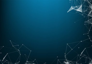 Fütüristik şekli. Arka plan bilgisayar oluşturulan