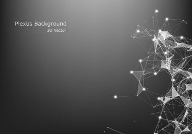 Soyut Internet bağlantısı ve teknoloji grafik tasarım.