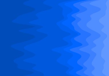 Soyut mavi koyu arkaplan. Dinamik dalga şekilleri bileşimi.