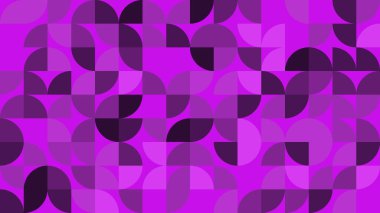 Mor ve pembe şekillerin karışımından oluşan canlı ve soyut bir desen keşfedin. Arka planlar, duvar kağıtları ya da yaratıcı projeler için mükemmel..