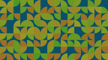 Topraksı yeşil ve kahverengi tonlarda kıvrımlı şekillerin geometrik desenli, modern dekor ve sanatsal projeler için mükemmel, büyüleyici bir soyut tasarım keşfedin..