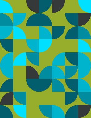 Bauhaus tarzından esinlenen bu çarpıcı geometrik deseni keşfedin. Cesur renk ve şekillerle, bu tasarım çeşitli uygulamalar için mükemmel modern sanatsal ifadeleri yakalar..