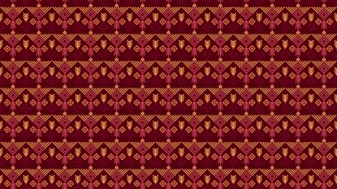 Geometrik vektör şablonu, çizgili kare elmas şeklini tekrarlıyor. 