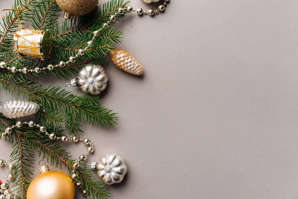 Detail Vánoční Dekorace Stole — Stock fotografie