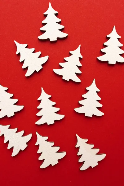 Close Weergave Van Dennenboom Kerststemming Achtergrond — Stockfoto