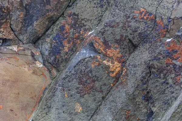 Bazalt sütunların taş yapısı.