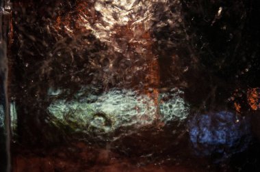 Bokeh ışıkları ile soyut arkaplan