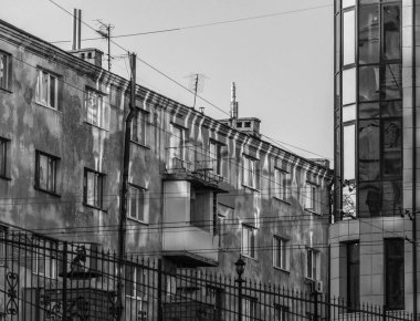 Odessa 'da bir gölgeler oyunu.