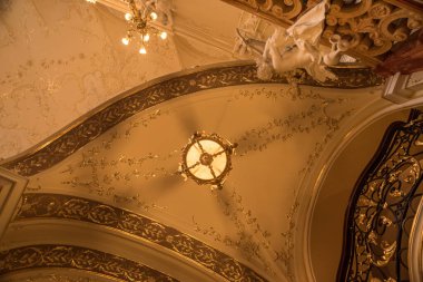 Interior of the Odessa Opera House. clipart