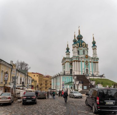 Kyiv 'deki St. Andrew Kilisesi.