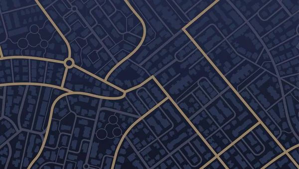 Harita binalarının üstünden bak. GPS haritası, ev sahibi. Şehrin yukarıdan detaylı görüntüsü. Şehir manzarası. Soyut arkaplan. Dekoratif grafik turist haritası. Çeyrek konut binaları. Basit, şirin bir tasarım. Düz biçim, Vektör, illüstrat