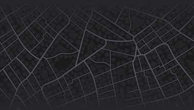 GPS haritası ev sahibi. Harita binalarının üstünden bak. Şehrin yukarıdan detaylı görüntüsü. Şehir üstü görünümü