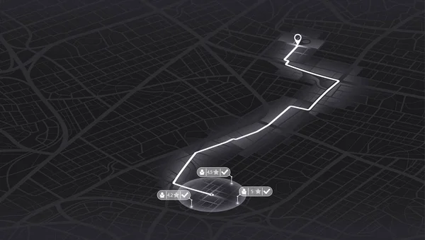 Taksiye bin. GPS haritası, ev sahibi. Şehrin detaylı manzarası. Sürücü için yolcu konumu paylaşımı. Şehir manzarası. Çevrimiçi navigasyon. Çeyrek konut binaları. Basit, şirin bir tasarım. Düz biçim, Vektör, resimleme izole edildi.