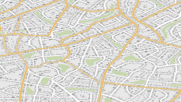 Vista Cima Dos Edifícios Mapa Vista Detalhada Cidade Cima Vista —  Vetores de Stock